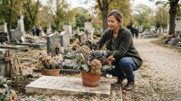 Choisir des fleurs durables pour décorer les cimetières