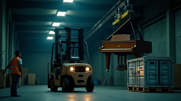 Manutention de charges lourdes : déplacer piano, coffre-fort et machines en sécurité